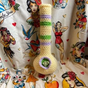 Handmade Crochet Vase